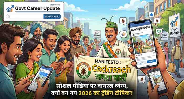 Cockroach जनता पार्टी Manifesto: लेटेस्ट न्यूज़, कैसे शुरू हुआ वायरल आंदोलन और क्यों चर्चा में है 2026 का सबसे बड़ा इंटरनेट ट्रेंड